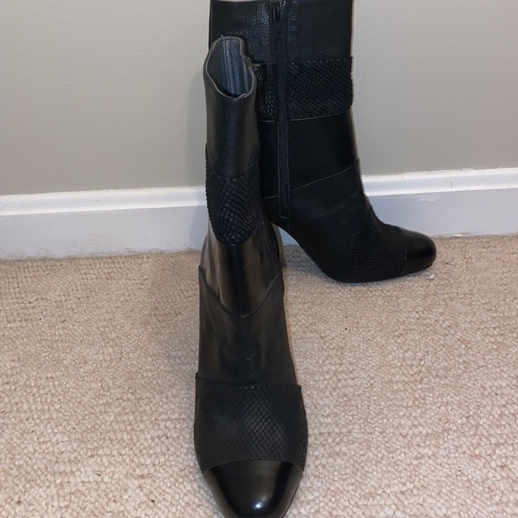 Jeffrey Campbell Black High Heel Boot - Picture 4 of 10